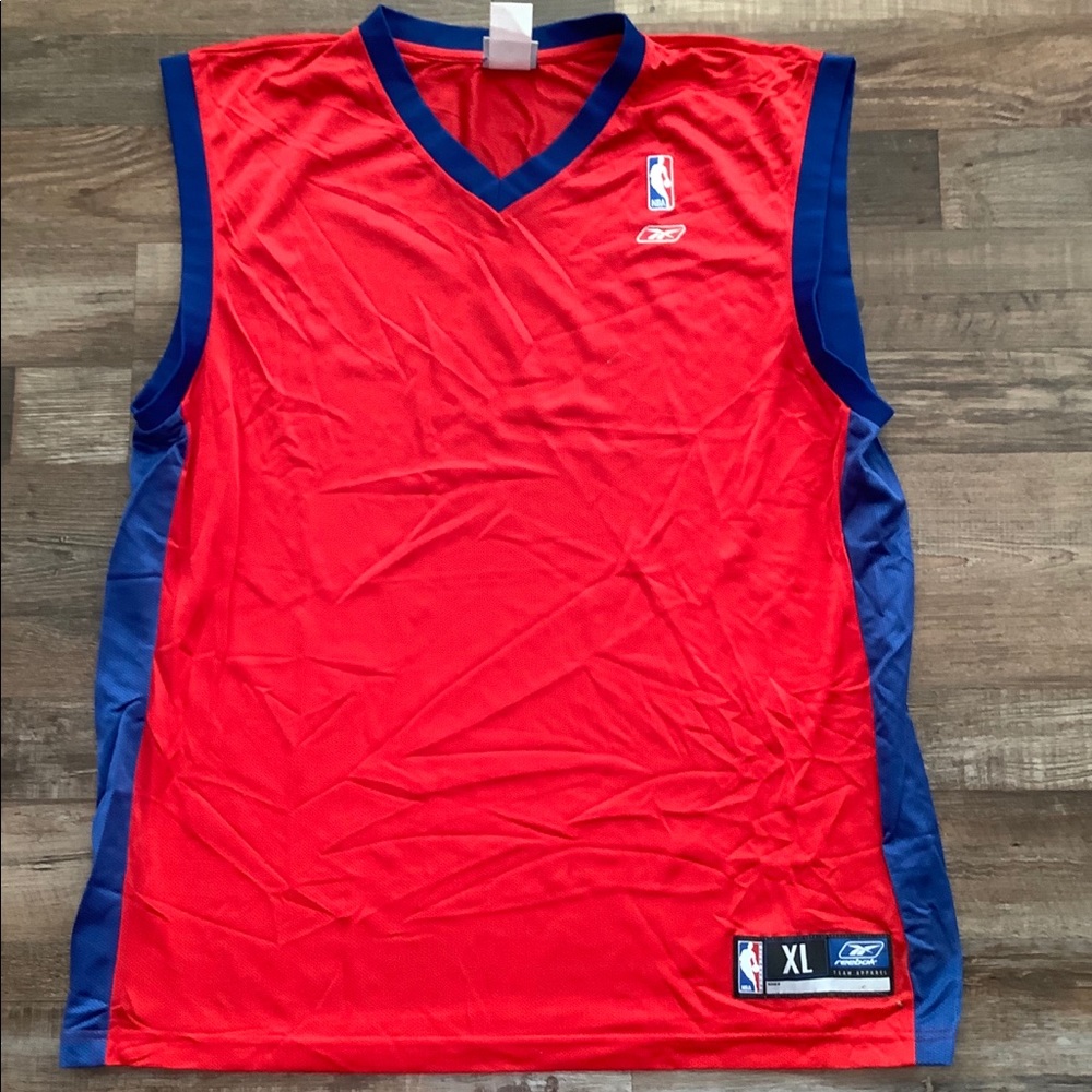 NWOT - Detroits Pistons Blank NBA Basketball Jerseys